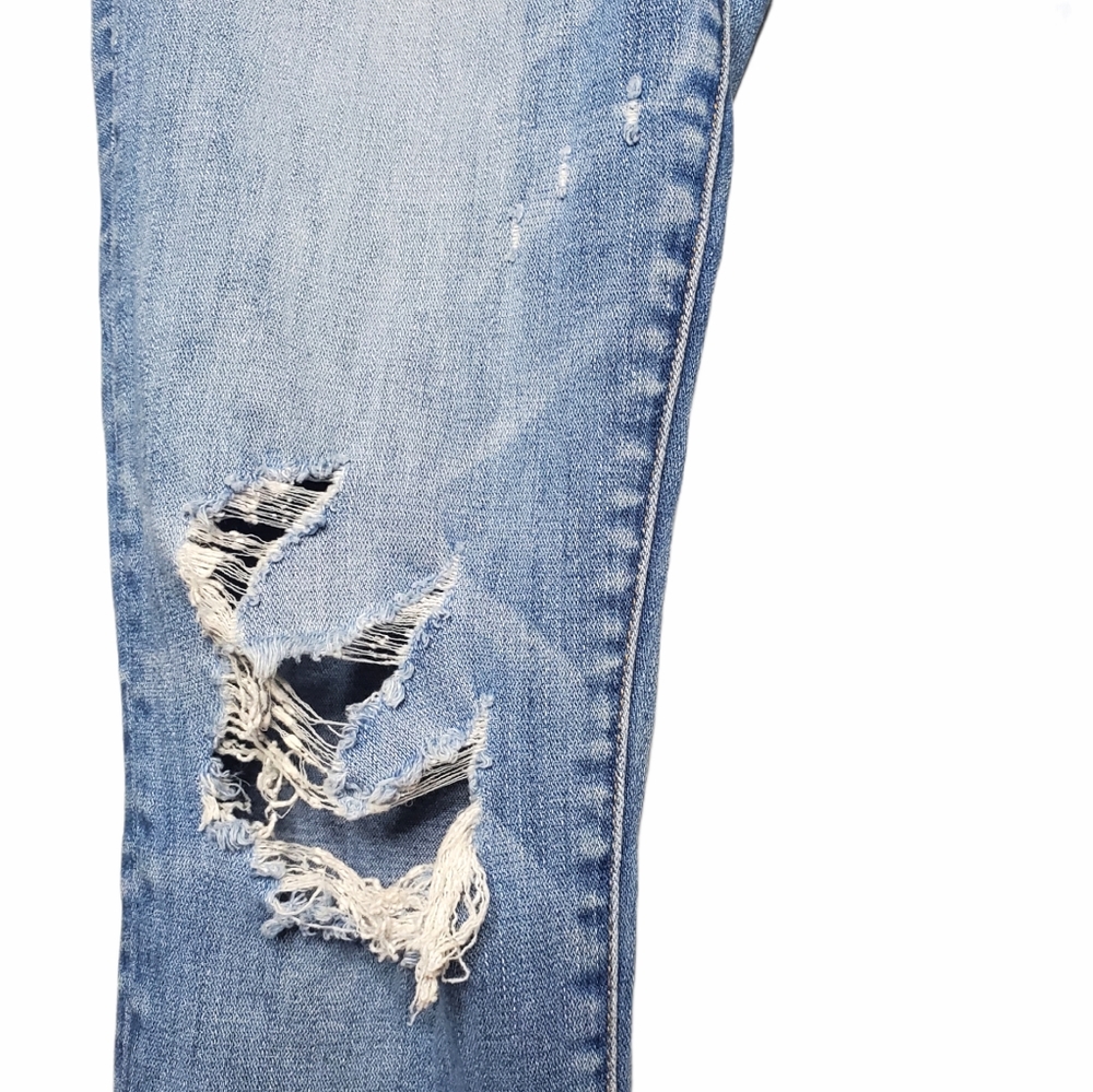 American Eagle Hi-Rise Jegging Distressed 8 Light - Picture 7 of 15